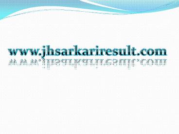 Sarkari Result | Latest Recruitment | GovernmentJobs| All Notifications | Vacancy Details | Online Form