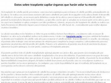 implante pelo precio