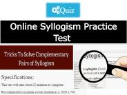 Online Syllogism Practice Test