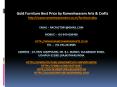 Gold Furniture Best Price by Rameshwaram Arts & Crafts PowerPoint PPT Presentation