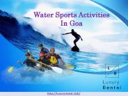 Water Sports Activities In Goa