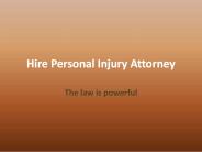 Personal Injury Lawyer