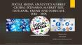 Social Media Analytics Market Global Scenario, Market Size, Outlook, Trend and Forecast, 2016 – 2025 PowerPoint PPT Presentation