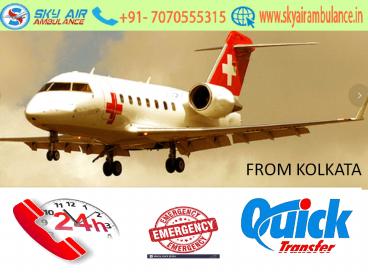 Sky Air Ambulance Service in Guwahati with Doctors facility
