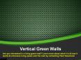 Green walls PowerPoint PPT Presentation