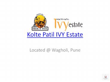 Kolte Patil IVY Estate