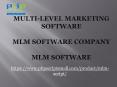MLM Software company | Multi-level Marketing software PowerPoint PPT Presentation
