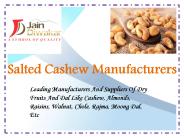 Salted Cashew Manufacturers (1)
