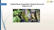 Plant fungicides market research report 2018