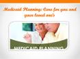 What is Medicaid Planning? - Elder Law Center of Wisconsin PowerPoint PPT Presentation