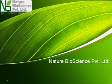 Nature Bioscience