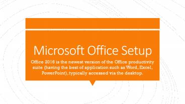 Microsoft Office Setup +18005563499