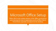 Microsoft Office Setup +18005563499
