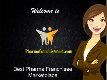 Best Pharma Franchisee  Marketplace