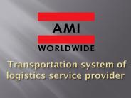 Transportation system of logistics service provider