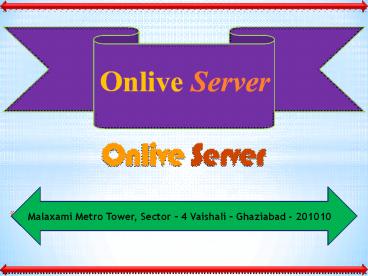 Germany Dedicated server Hosting Provider Company - Onlive Server
