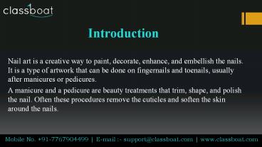 Best Nail Art Classes in Pune