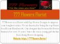 777 Flowers Florist PowerPoint PPT Presentation