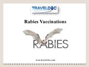 Rabies Vaccinations