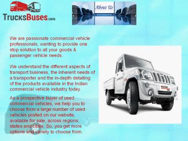 Mahindra Bolero Maxi Truck Plus | TrucksBuses