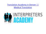 Interpreter Certification || Translation Courses