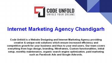 Internet Marketing Services Chandigarh