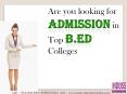 B.ED Admission – without entrance – IPW Delhi PowerPoint PPT Presentation