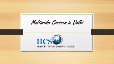 Importance Of Multimedia in Different Sectors.