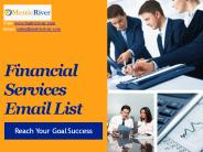 Financial Services Email List