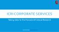 ICRI Corporate Services- Earn Big After Healthcare Management PowerPoint PPT Presentation