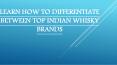 Learn how to differentiate between Top Indian Whisky Brands PowerPoint PPT Presentation