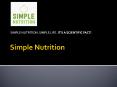 Simple Nutrition Plan and Health Solutions in Australia PowerPoint PPT Presentation