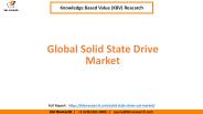 Global Solid State Drive Market Growth