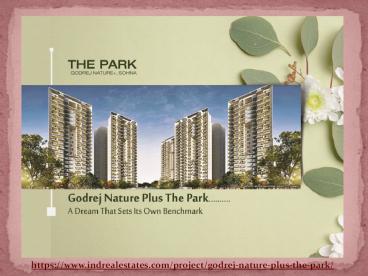 Godrej Nature+ The Park Sohna