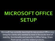 Why to choose office.com/setup ?