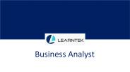Business Analyst