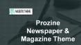 Prozine Newspaper & Magazine Theme PowerPoint PPT Presentation