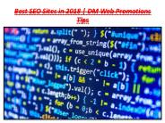 SEO Tips For New Website | DM Web Promotions Tips
