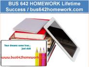 BUS 642 HOMEWORK Lifetime Success / bus642homework.com