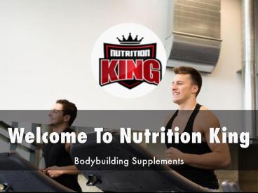 Nutrition King Presentation