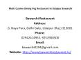 Multi Cuisine Dining Veg Restaurant in Udaipur Bawarchi PowerPoint PPT Presentation