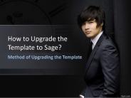 How to Upgrade the Template to Sage