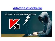 Activation.kaspersky.com | kaspersky activation
