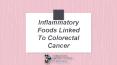 Inflammatory Foods Linked To Colorectal Cancer PowerPoint PPT Presentation