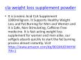 cla capsules for weight loss PowerPoint PPT Presentation