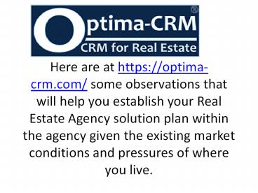 real estate agency
