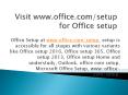 Visit www.office.com/setup for office setup (1) PowerPoint PPT Presentation