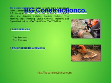 Stump grinding Richmond VA