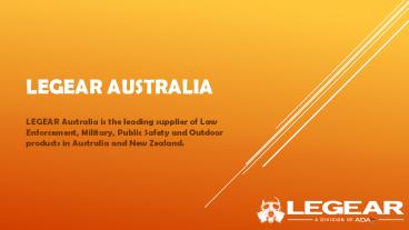 5.11 Tactical - Legear Australia