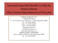Textured Imported Marble in India by Tripura Stones PowerPoint PPT Presentation
